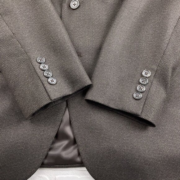 CHAPS Ralph Lauren Blazer  Men‎ 42R Brown Beige Classic Career Jacket - Picture 10 of 15